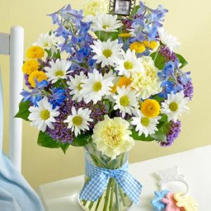 Baby Boy Delight BB at Holland Flowers Dubai, Send Flowers to Dubai UAE Baby Boy