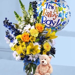 Baby Boy Surprise BB at Holland Flowers Dubai, Send Flowers to Dubai UAE Flowers