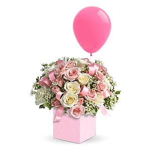 Baby Girl Elation BG at Holland Flowers Dubai, Send Flowers to Dubai UAE Baby Girl