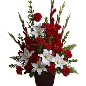 Paradise Found BA at Holland Flowers Dubai, Send Flowers to Dubai UAE Basket Arrangements