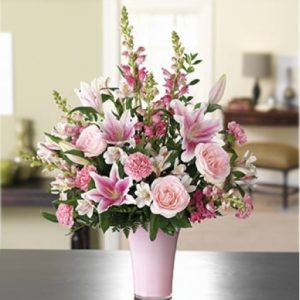 Pink Pleasure BG at Holland Flowers Dubai, Send Flowers to Dubai UAE Baby Girl